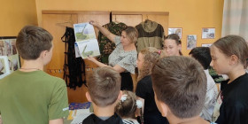 Воспитанники лагеря «Теремок» посетили мини-музей СВО в МБДОУ 92 «Парус».
